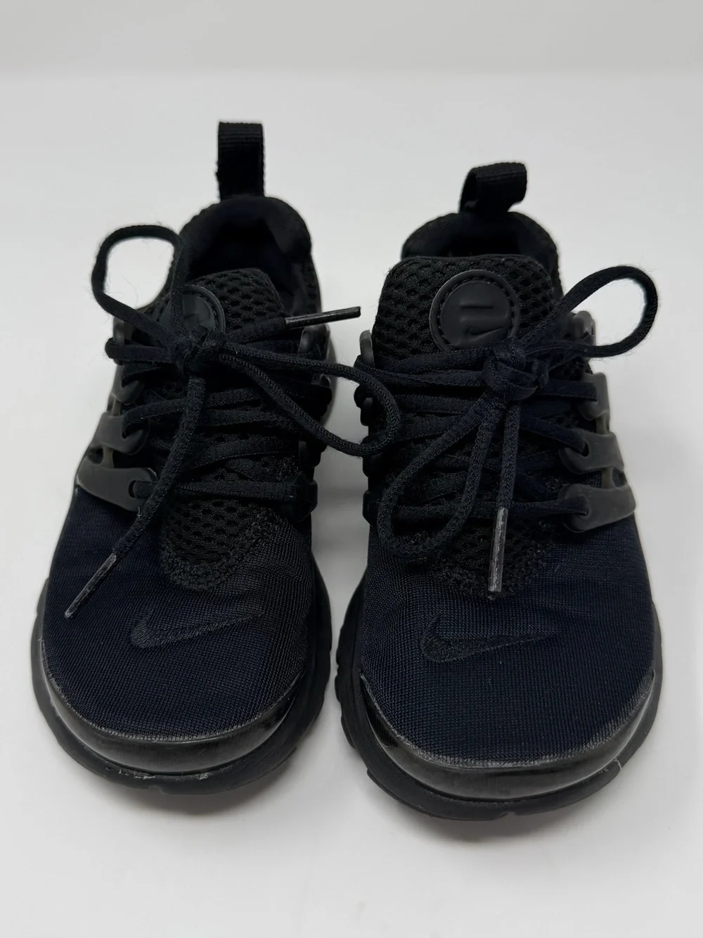 Nike Kids' Prestos Black Athletic Sneakers Sz.11